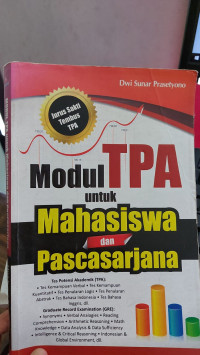 Modul TPA Untuk Mahasiswa dan Pascasarjana