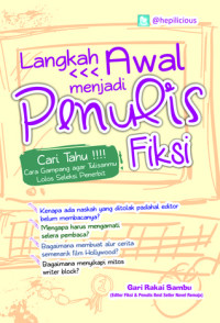 Langkah awal menjadi penulis fiksi