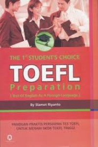 The Firts Studen's Choice TOEFL Preparation
